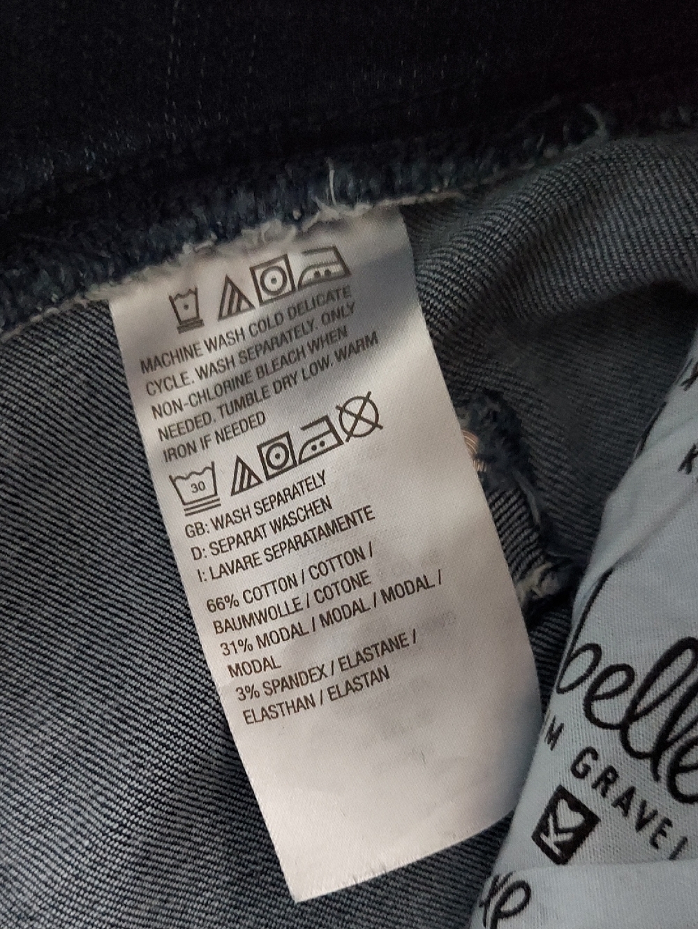 Belle By Kim Gravel Denim Shorts - Picture 4 of 7